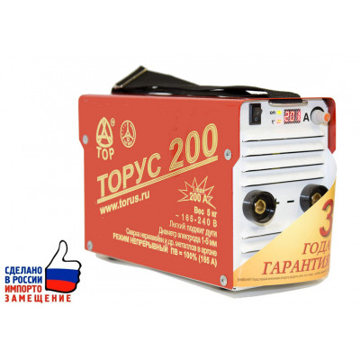 Сварочный инвертор ТОРУС 200 + НАКС