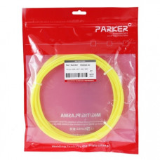 Тефлоновый канал Parker 1,2-1,6мм жёлтый с латунным ниппелем 4м