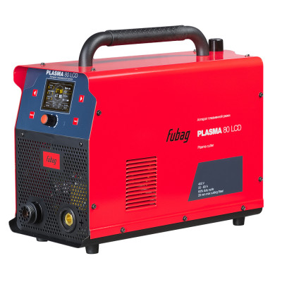 Аппарат воздушно-плазменной резки Fubag PLASMA 80 LCD с плазморезом FB P80 6м