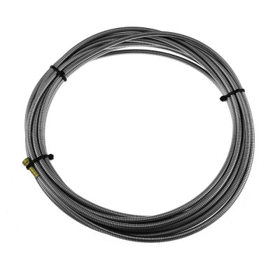 Стальная спираль Parker 2,0-2,4мм без оплётки с латунным ниппелем 5м