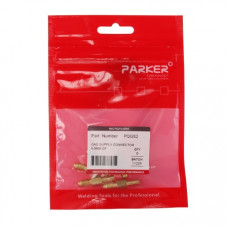 Разъём подачи газа Parker c быстросъёмом серии ONE TIG, уп. 5шт